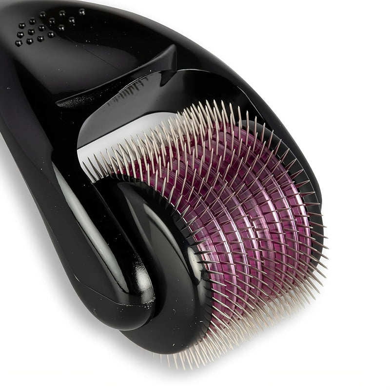  [AUSTRALIA] - Derma Roller Hair Growth Men and Women, 540 Titanium Micro Needling roller for Hair growth, Beard roller for Skin Care and Beard Growth,Universal with Carry Case (0.5mm) 0.5mm