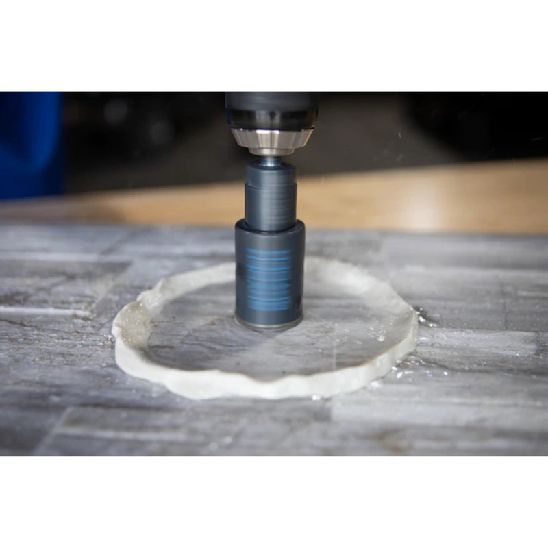 3-Piece Diamond Arbored Hole Saw Bit Set (3/16, 1/4, 1/2-Inch) 3 piece set