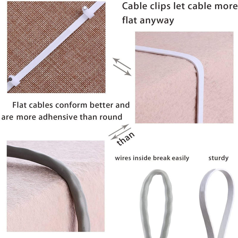 Jadaol Cat 8 Ethernet Cable 50 ft, 40Gbps 2000MHz Flat RJ45 S/FTP LAN Patch Cable, High-Speed Cat8 Network Cable for Router, Modem, Switch, Gaming Consoles, PC, Home Network & Streaming Devices, White 50ft
