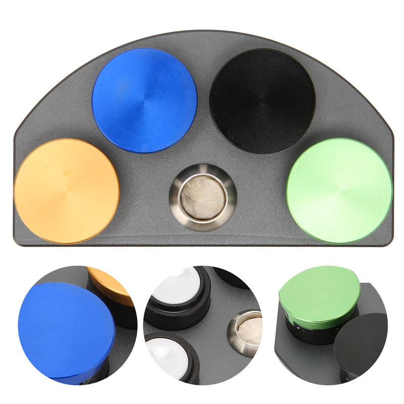 Oil Cup Stand Watch Grease Cup Holders, 4 Dish Watch Oil Cup Stand For Watch Repair Watchmakers Oil Grease Cup Holders Proof Wear Watch Repairing Accessory