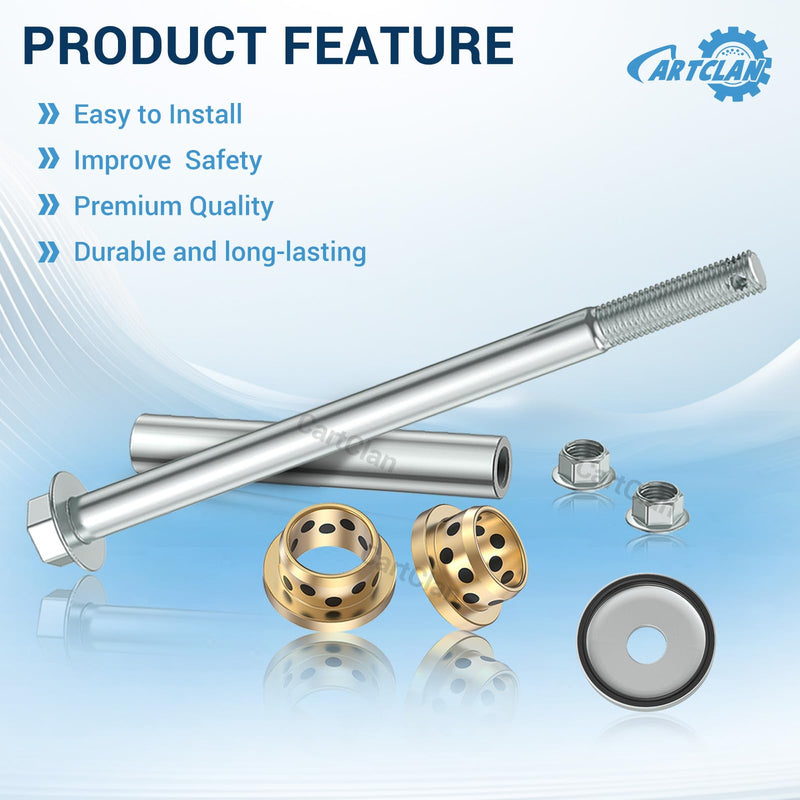G29 Spindle Repair Kit, G29 Golf Cart King Pin Wear Replacement Kit, Suitable for Gasoline and Electric Models of Yamaha G22, G29, Driver, Driver 2