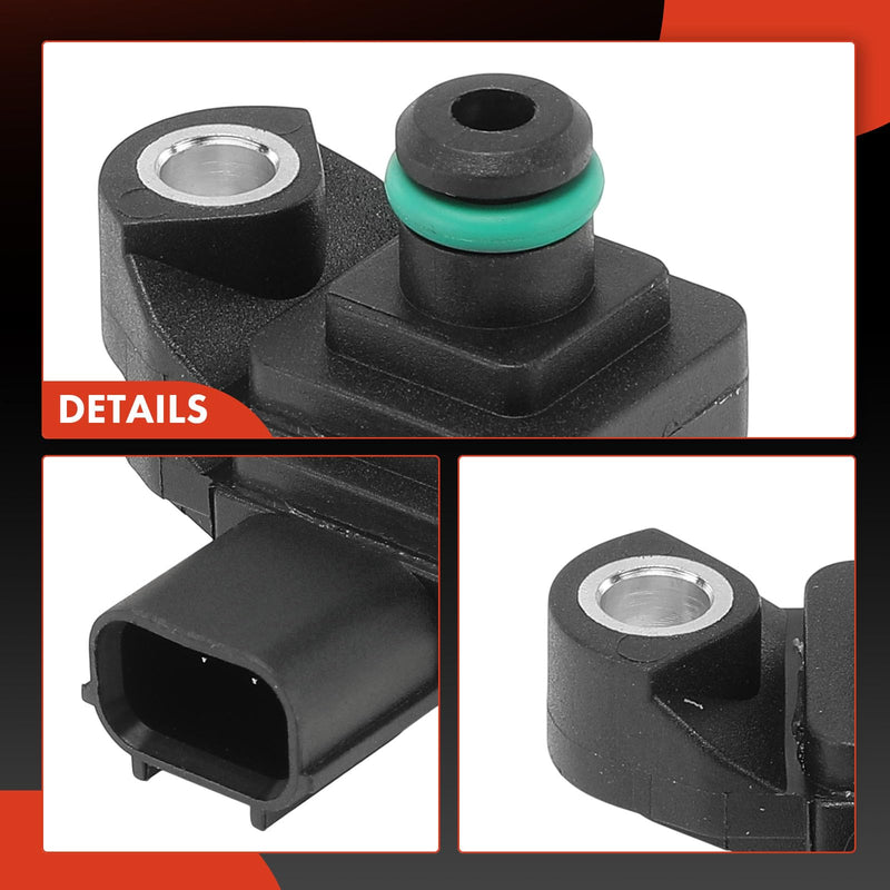 A-Premium Manifold Pressure MAP Sensor [3 Blades] Compatible with Acura RDX 2007-2012