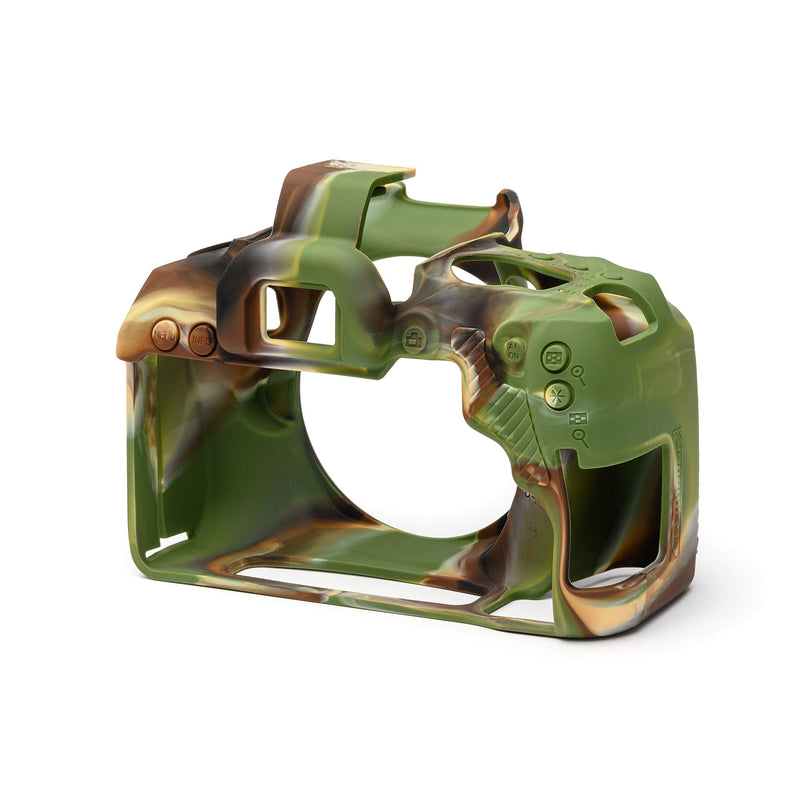 easyCover Silicone Protection Cover for Canon 850D & T8i Cameras, Camouflage