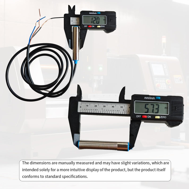 Hall Effect Proximity Sensor, NPN NO, Magnetic Proximity Switch, Normally Open, NJK-5002C, 3 Wires, DC 6-36V, 5 Pcs