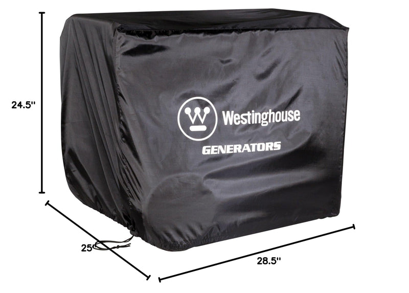 Westinghouse Outdoor Power Equipment WGen Generator Cover - Universal Fit For Portable Generators Up to 9500 Rated Watts