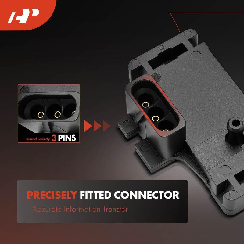 A-Premium Pressure Sensor Replacement for Peterbilt 357 1988-2003 362 1988-2004 372 377 378 379 385 388 389 International 8100 8200 8300 9300 9400 9600 9900