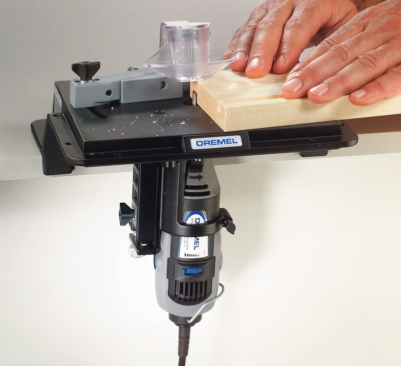 Dremel 231 Portable Rotary Tool Shaper and Router Table - Woodworking Attachment - Perfect for Sanding, Shaping, and Trimming Edges