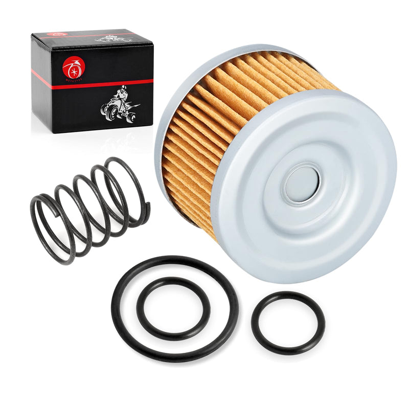 Oil Filter & Spring For Honda FourTrax 300 TRX300/FW TRX300EX TRX400EX Rancher 350 Foreman 400 450 500 520 Racher 420 Pioneer 500 520