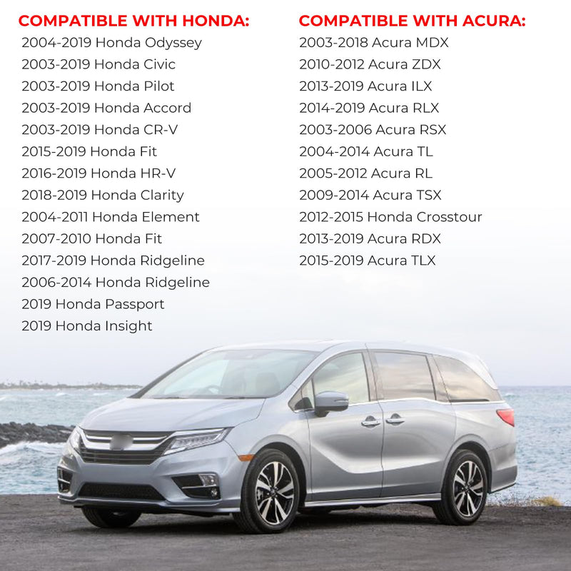 Engine Oil Filler Cap Replacement For 2003-2019 Civic Pilot Accord CR-V,2004-2019 Odyssey, 2015-2019 Fit,2003-2018 Acura MDX, 2004-2014 Acura TL, Replace 80985, 15610-RAA-A01, 15610-P5G-000