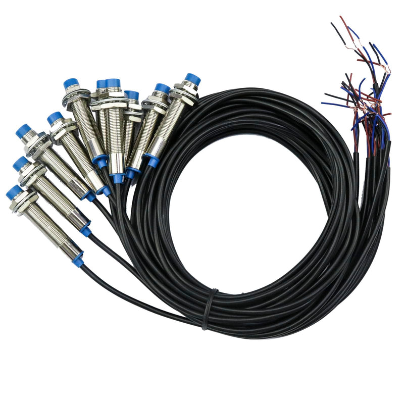 BestParts 10pcs New LJ12A3-4-Z/BX 4mm Inductive Proximity Sensor Switch Approach Switch NPN NO DC6-36V