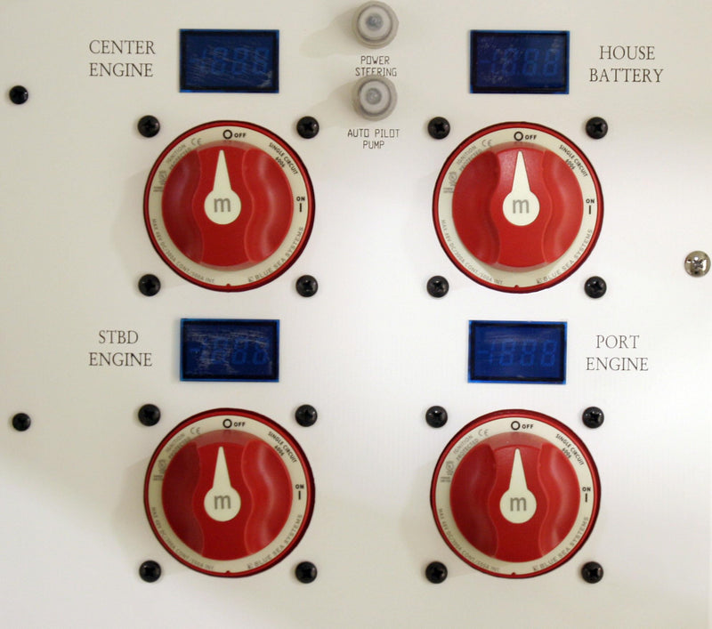 Blue Sea 6006 m-Series (Mini) Battery Switch Single Circuit ON-Off Red [6006]
