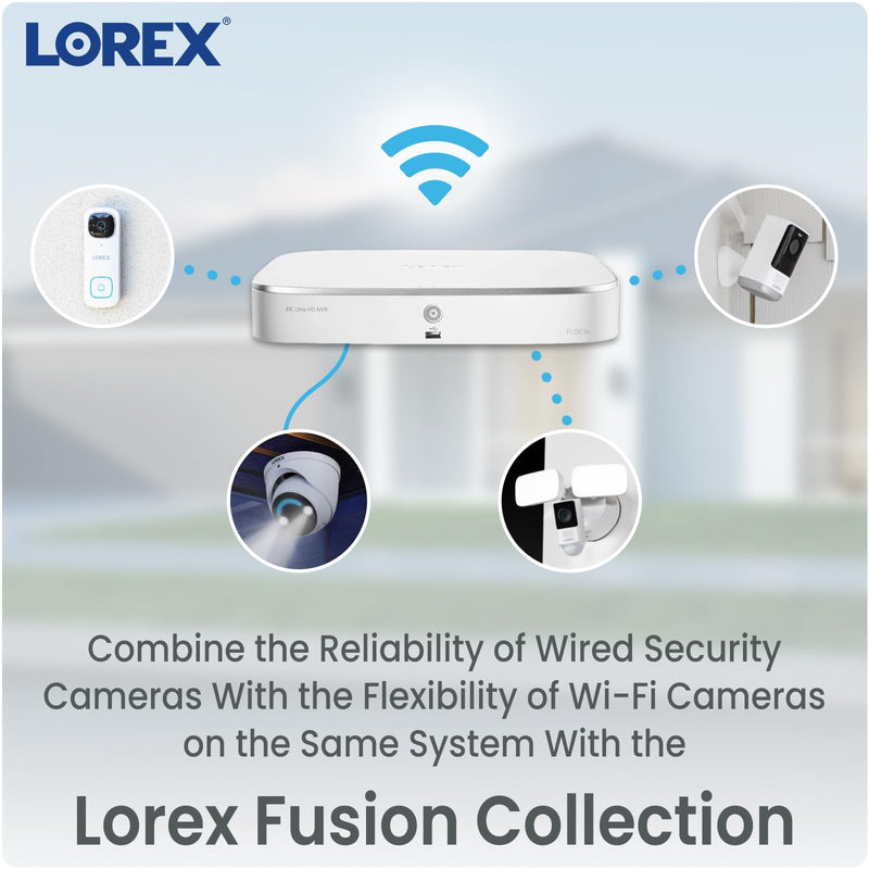 Lorex 2K Indoor WiFi Security Camera | Magnet Base Flexible Placement | Pet Cam, Baby Cam | IR Night Vision | Person Detection | 2 Way Talk | 16GB MicroSD Included | No Monthly Fee