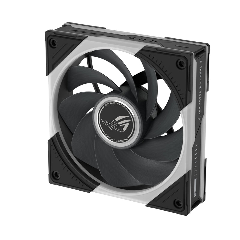 ASUS ROG Eurux GR120 ARGB Reverse PWM Fan Single Pack 120mm PWM, 2200RPM, Patented Daisy-Chain, Custom Lighting Effects