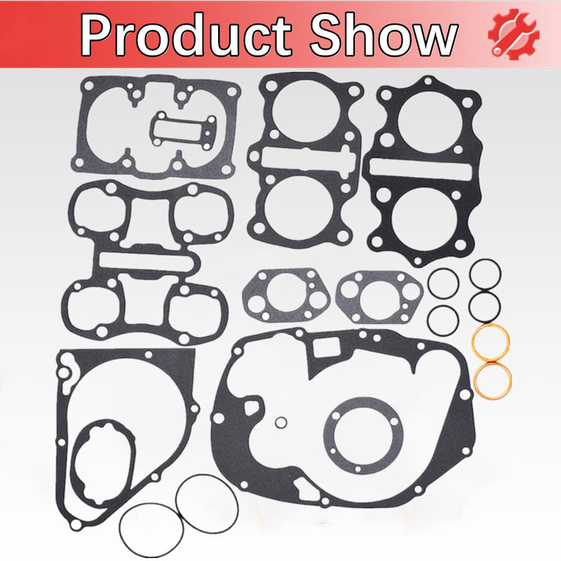 Engine Gasket Set Kit Replacement for 1969-1973 CB350 CL350 SL350 Twin