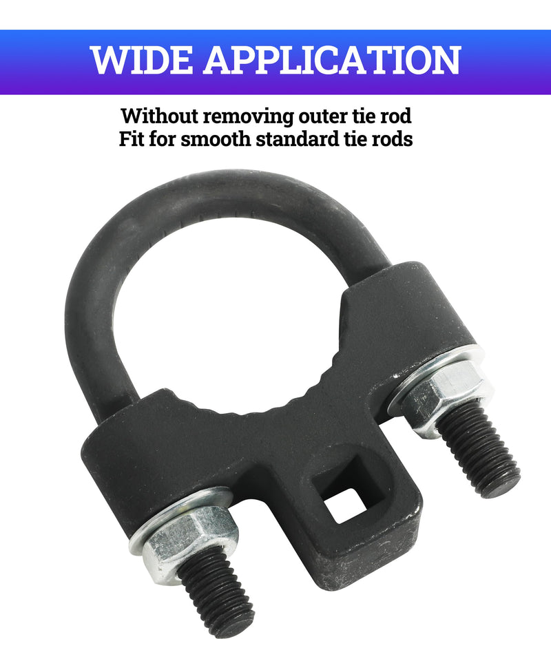 Zlirfy Tie Rod Removal Tool,3/8” inch Universal Low Profile Tool,Car Accessories Auto Tools Inner Tie Rod U-Wrench Repair Mechanic Tools,Inner Tie Rod Tool for Inner Tie Rod Removal and Installation