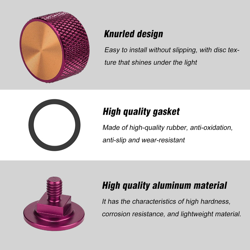 3mirrors Welding Hood (Pipeliner) Fasteners, Welding Helmet Headgear Replacement (Red) Wine-red