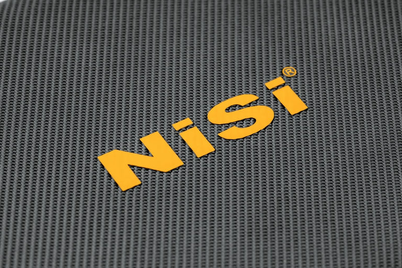 NiSi - Caddy II Circular Filter Case, Portable and Lightweight Camera Lens Pouch for 8 Filters, Fits Up to 95mm, Waterproof and Shockproof, Larger Opening Lens Bag, Caddy Case with Metal Hanging Clip 8 Filter Pockets Up to 95mm (Version II)