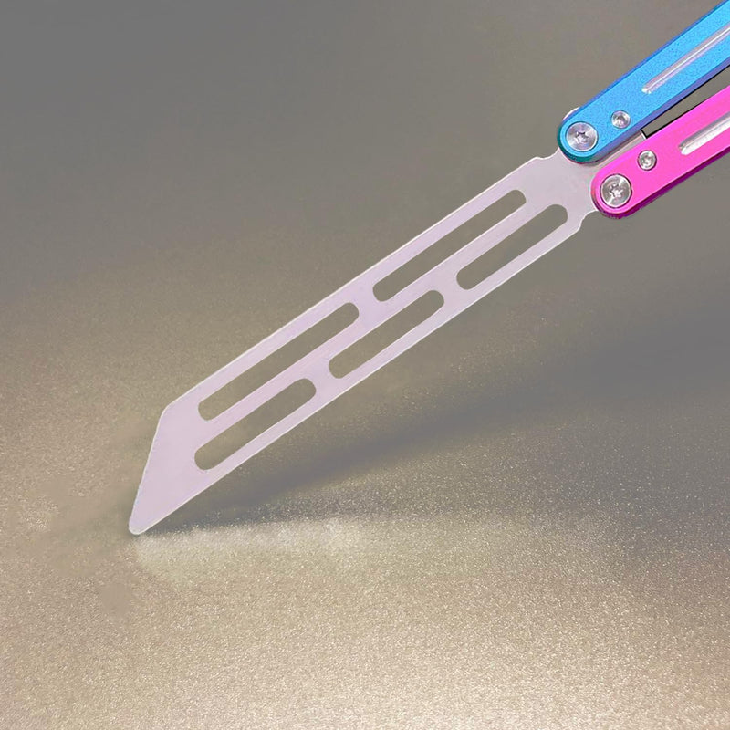 KEEDAS Integrated Forging Bushing System, Aluminum Integral Channel Handle, Excellent Grip, Pretty Solid, Best Balance and Inertia, Great for Beginners Blue-pink