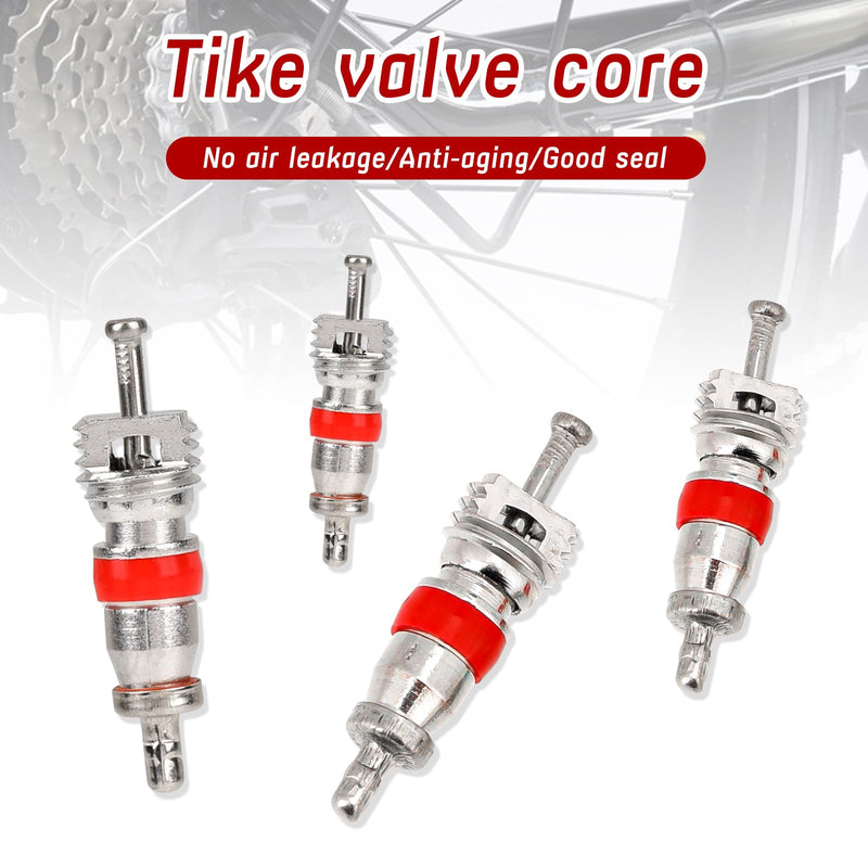 200pcs Valve Stem Cores Replacement Kit, Tire Valve Stems Standard Valve Core Universal Tire Valve Core Kit, Premium Tyre Tire Valve Cores for Most Models of Cars, Trucks, Motorcycles and Bicycles