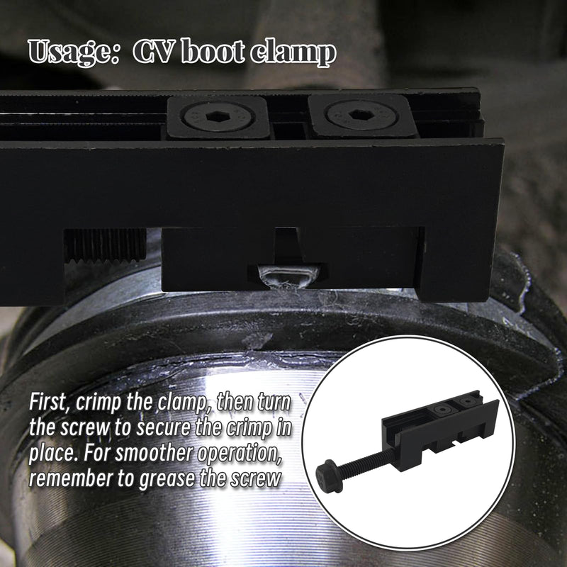 CV Boot Clamp Pliers, CV Axle Boot clamp Tool Compatible with Toyota/Lexus etc,Drive Shaft Clamping Tool,Hose Clamp Tool,CV Joint Axle Boot Clamp Tool,09521-24010