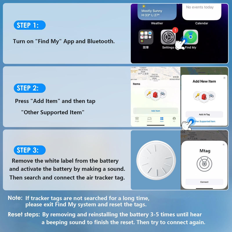 1PCS GPS Tracker for Vehicles,Car Tracker Work with Apple Find My(iOS Only),No Subscription Global Coverage Hidden Car Locator with Magnetic Case (Black) Black,1PCS