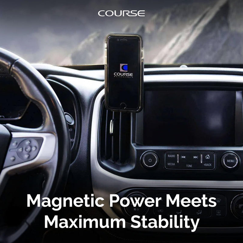 Course Motorsports Direct Fit Phone Mount - Chevrolet Colorado/GMC (Canyon 2015-2022) Compatible with All Phones - Magsafe Compatible Magnetic