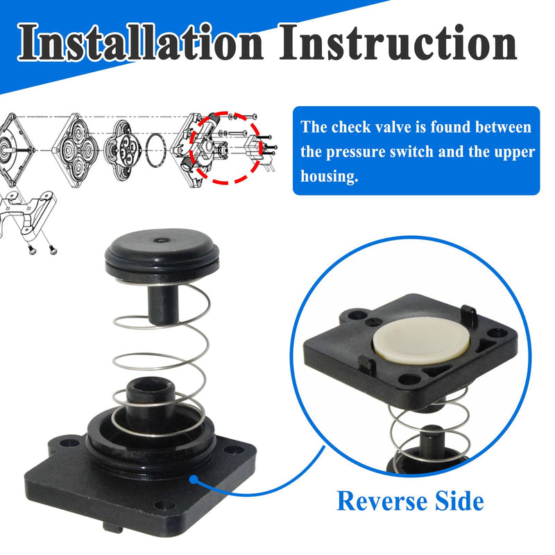 94-800-03 Repair Parts with Gaskets for 4008 Pump Check Valve Model