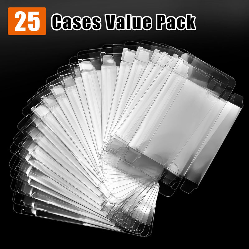 Cassette Tape Storage Holder and Protective Cases, 25 Pack
