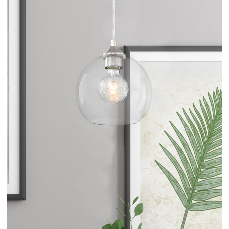 Westinghouse 5268020 5.5 Watt (40 Watt Equivalent) Cut Glass G25 Dimmable Clear Filament LED Light Bulb, Medium Base, 6 Pack 6 Count (6 Packs of 1)