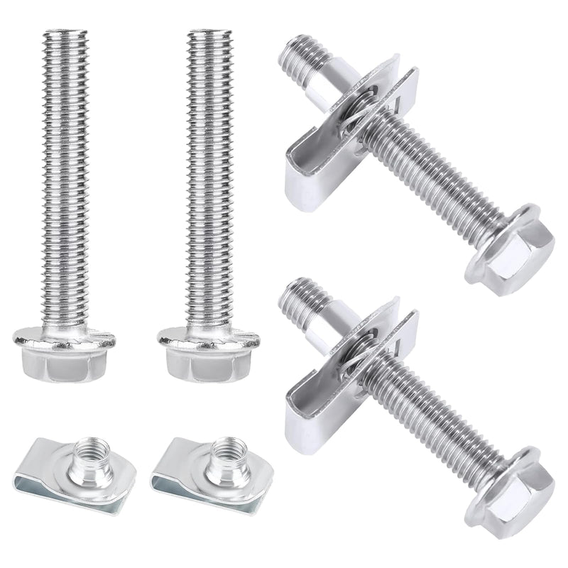 Fuel Tank Strap Bolts, 304 Stainless Steel Tank Strap Hardware Kit Compatible with Chevy Silverado Tahoe Suburban Avalanche Colorado, Replace 55157,GM 11516770 11519894 15743078 (2pcs)