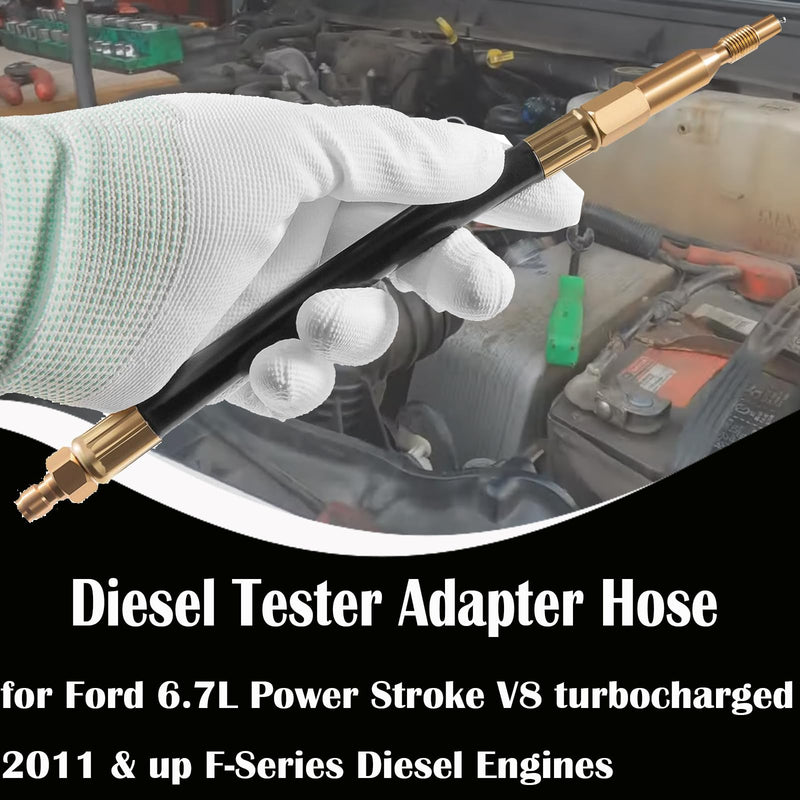 Replace SG35450 Diesel Engine Compression Tester Adapter for Ford 2011 and up 6.7L Power Stroke V8 Turbocharged Engine F-Series Diesel Engine Compression Tester