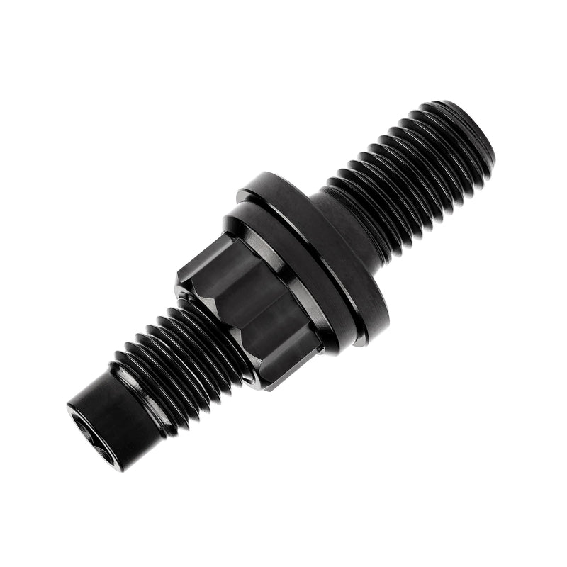 Titanium Bolt M8 M10x45 54 55 65mm Pitch 1.25 Automotive Exhaust Manifold Stud Kit Screws Nuts Washers Kit 4pcs/Sets (Black, M10x45mm Pitch 1.25) Black