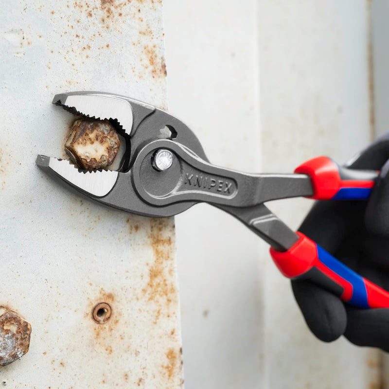 KNIPEX Tools 82 02 250 SBA TwinGrip Pliers, 10"