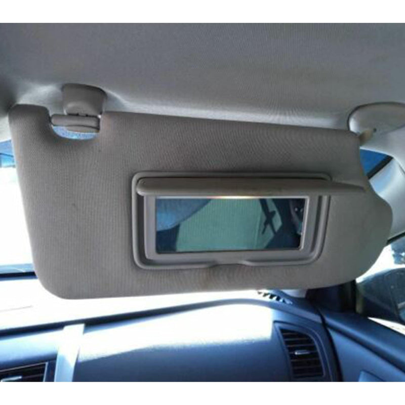 Dasbecan Gray Right Passenger Side Sun Visor Compatible with Nissan Altima 2013-2018 with Mirror and Vanity Light Without Sunroof Replaces# 96401-3TA2A Right Gray