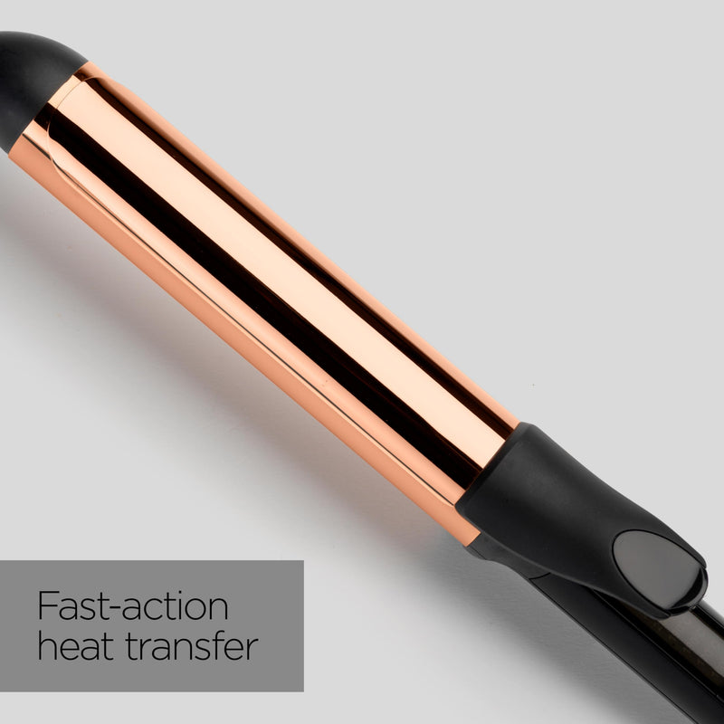  [AUSTRALIA] - BaByliss Titanium Brilliance Curls - 32mm Hair Curler, for Large Curls and Soft Waves, Titanium Coating, 6 Heat Settings up to 210°C, 2357U 32mm Tong