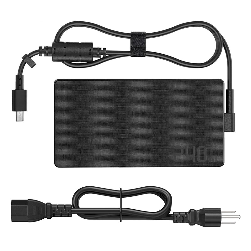 240W Laptop Charger Compatible with Asus ROG Zephyrus G14 G16 GU605 TUF Gaming A18 A16 A14 ProArt PX13 P16 ROG Flow Z13 GZ302EA Laptop Charger 20v/12a Rectangle Conn Tip