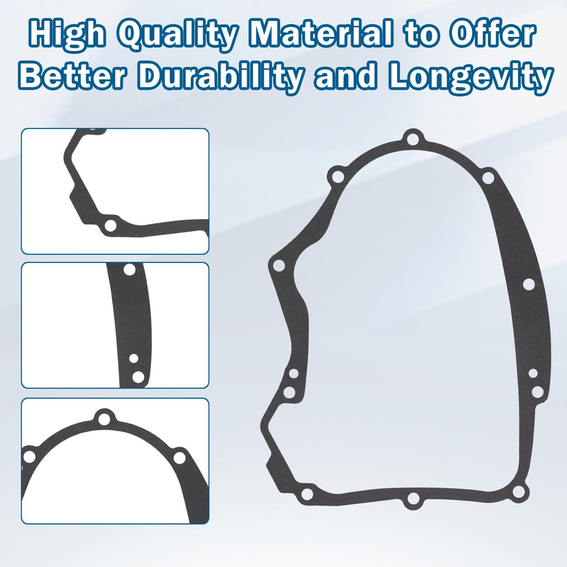594195 Crankcase Gasket Kit with Mounting Bolts Lawnmowers Crankcase Gasket Accessories Compatible with Briggs Stratton Small Gasoline Engines Replace Part 591911, 697227, 690945, 273488