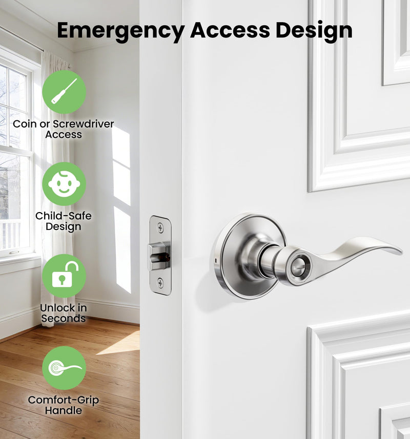 Veise Privacy Door Lever