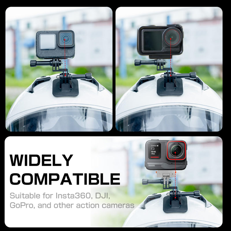 Centering Lens Alignment Adapter - Offset Mount for GoPro/DJI / Insta360 | Aluminium Camera Lens Centering Mount for GoPro13/12/11/10/9, for DJI Osmo Action 6/5 Pro/4/3, for Insta360 Ace/Pro/Pro 2