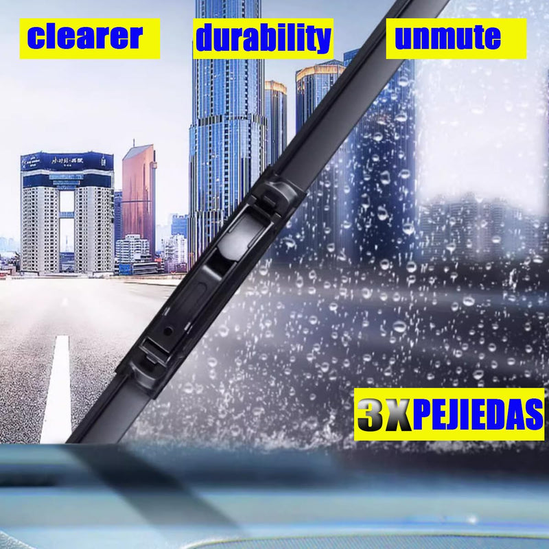 3 x OEM Wiper Blades, Replacement Wiper Blades for Hyundai Santa Fe 2019-2023/Elantra GT 2018-2020/Sorento 2016-2020 (26“ & 16” Front Wipers + 12” Rear Wiper Blades) 26 "+16" /12" ( set of 3 )