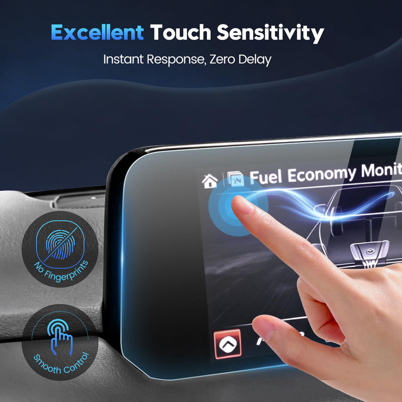 Karltys Screen Protector for 2017-2019 Mazda CX-5 CX5 CX 5, 7-Inch 9H Tempered Glass HD Navigation Screen Cover for Mazda CX5 Touch screen Film [Anti-Glare & No Fingerprint]