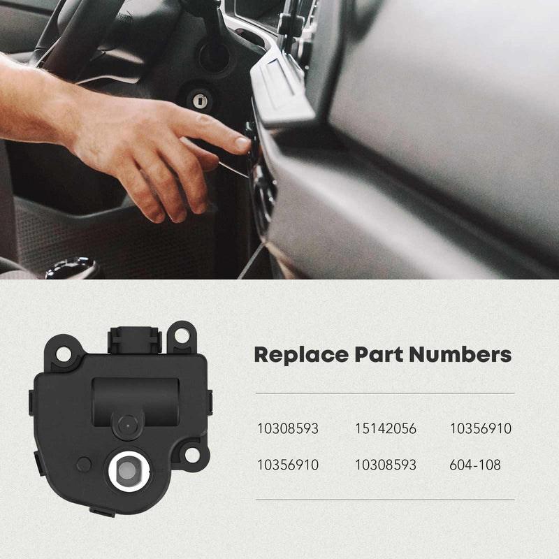 Set of 2 HVAC Air Door Actuator Heater Blend Door Levers for Chevrolet Impala 2004-2013 Corvette Malibu Monte Carlo Buick LaCrosse Cadillac XLR 2pcs