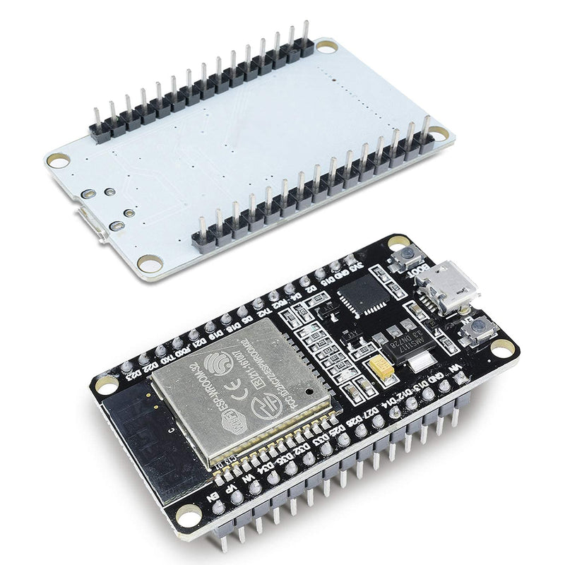 6-Pack ESP-WROOM-32 Development Board, Aideepen ESP32S Esp32 Development Board 2.4GHz Dual-Core Compatible with Arduin0, Nodemcu,and MicroPython (30PIN Micro USB) 6PCS