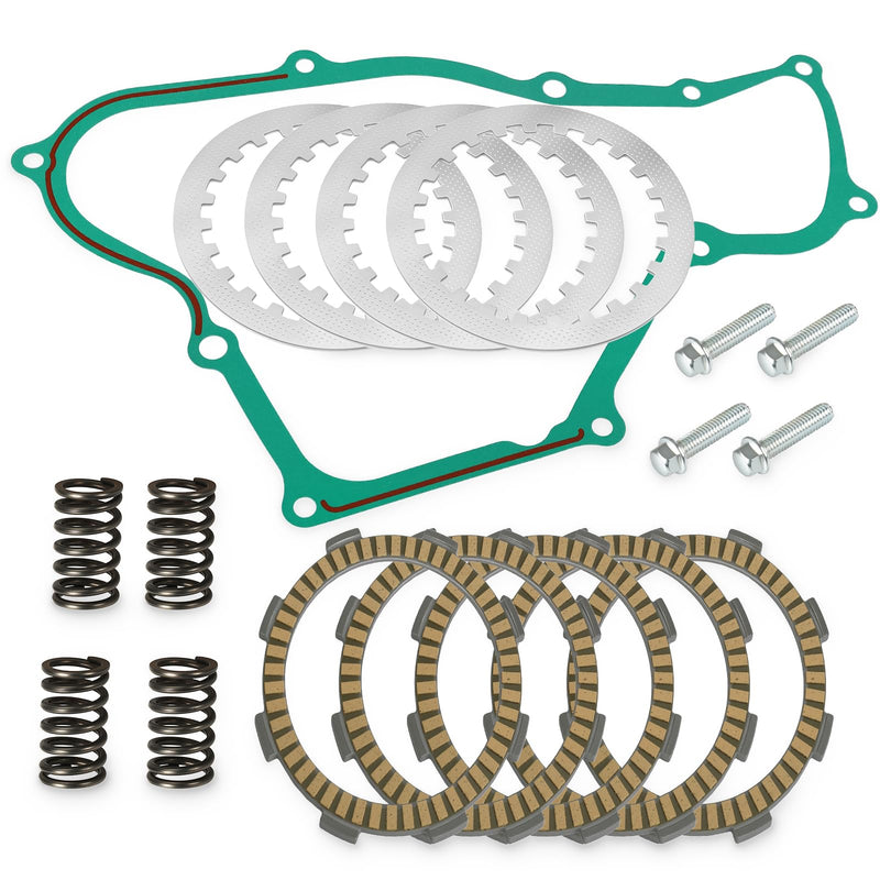 For Honda CR80 CR85 R/RB Clutch Friction Steel Plates & Gasket Spring Kit 1987-2007