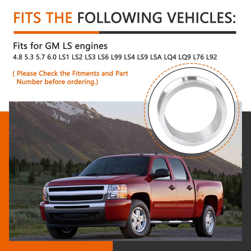 LS Rear Main Cover Alignment Tool & Seal Installer Compatible with GM Gen III IV LS Series Engines 4.8 5.3 6.0L LS1 LS2 LS3 LS6 LS7 LS9 LQ4 Rear Seal Alignment Tool