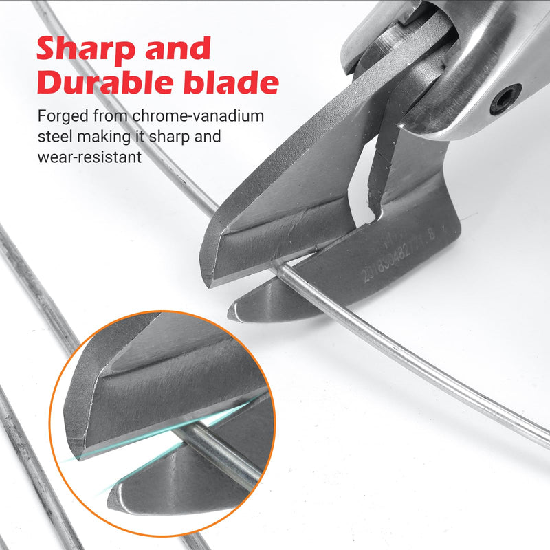 VLOXO Sheet Metal Cutter Drill Attachment Compatible with Multiple Models of Electric Drill, Heavy Metal Cutter for Cutting Iron and Aluminum The Drill Shear Attachment with 360 Degree Pivoting Handle