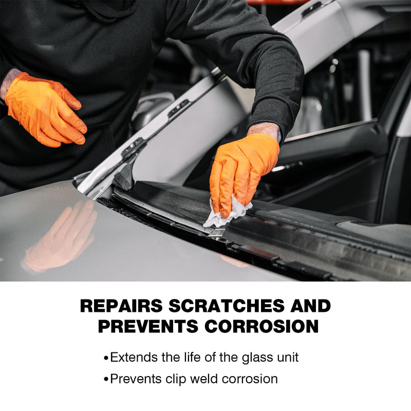 Single Step Primer for Windshield Replacement - Automotive Primer with Daubers - Adhesion Promoter Automotive - Windshield Urethane Adhesive, UV Resistant, High Performance Adhesion - Black - 50 mL / 1.7 fl oz 1.7 Fl Oz (Pack of 1)