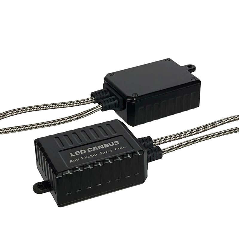 SOCAL-LED 2x C20 HB5 9007 LED Decoder Strong Canbus Error Code Warning Canceller Anti Flicker Relay Adapter