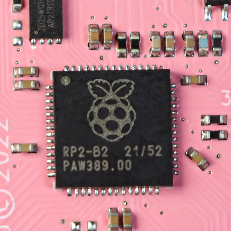 2-Pack USB-C Pi Pico Board, RP2040 Microcontroller | Pre-soldered with Headers, ENIG Finish, 100% Compatible with Raspberry Pi Pico