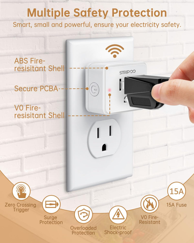 Garbage Disposal Button Kit, 15A/1500W Wireless Remote Control Outlet, No Drilling Garbage Disposal Switch ,4000V Anti-Surge, 500ft RF Range, Remote On Off Switch for Outlet SW-R05&CK1A